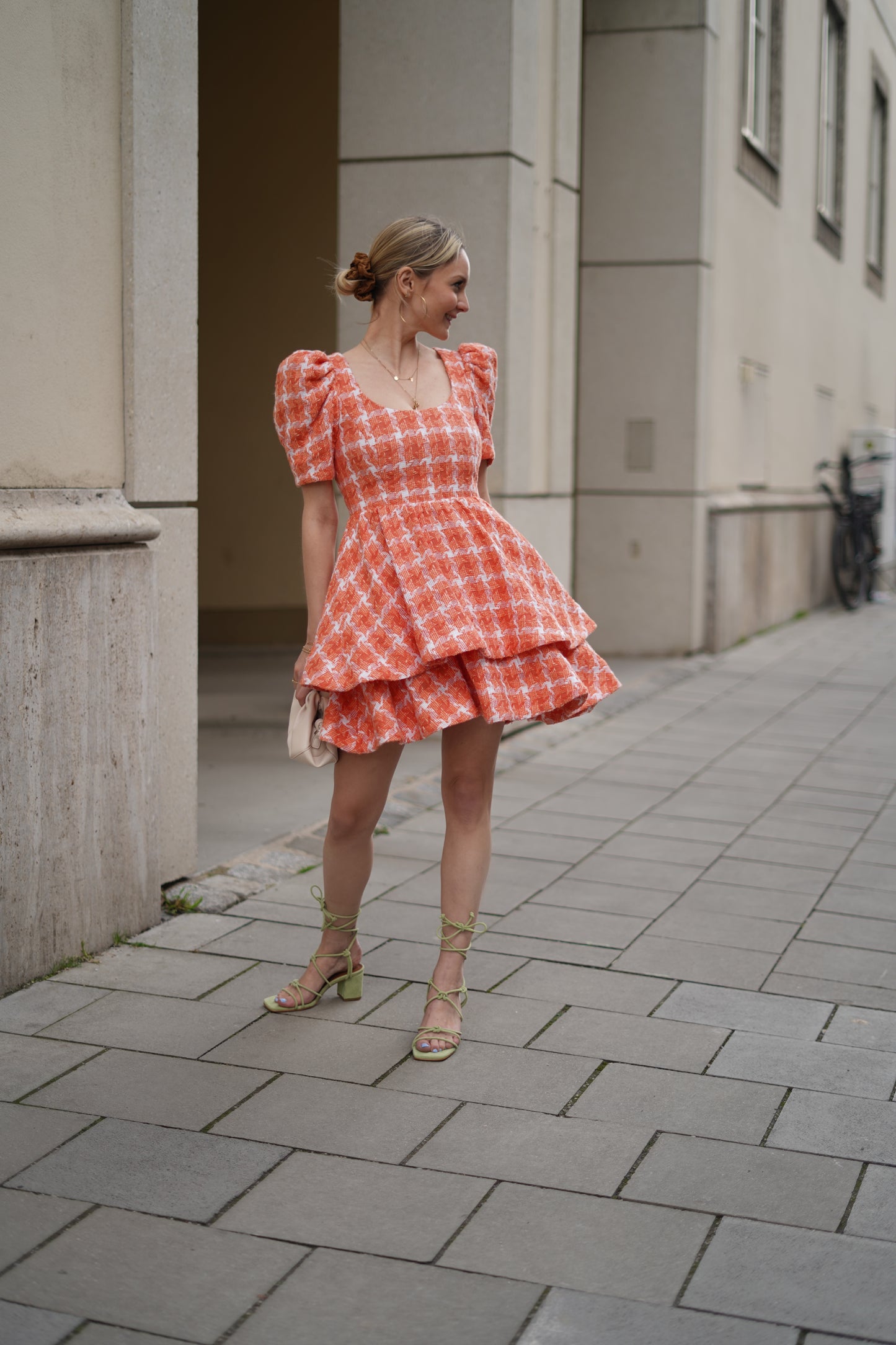 Linda Dress - Summer Apricot