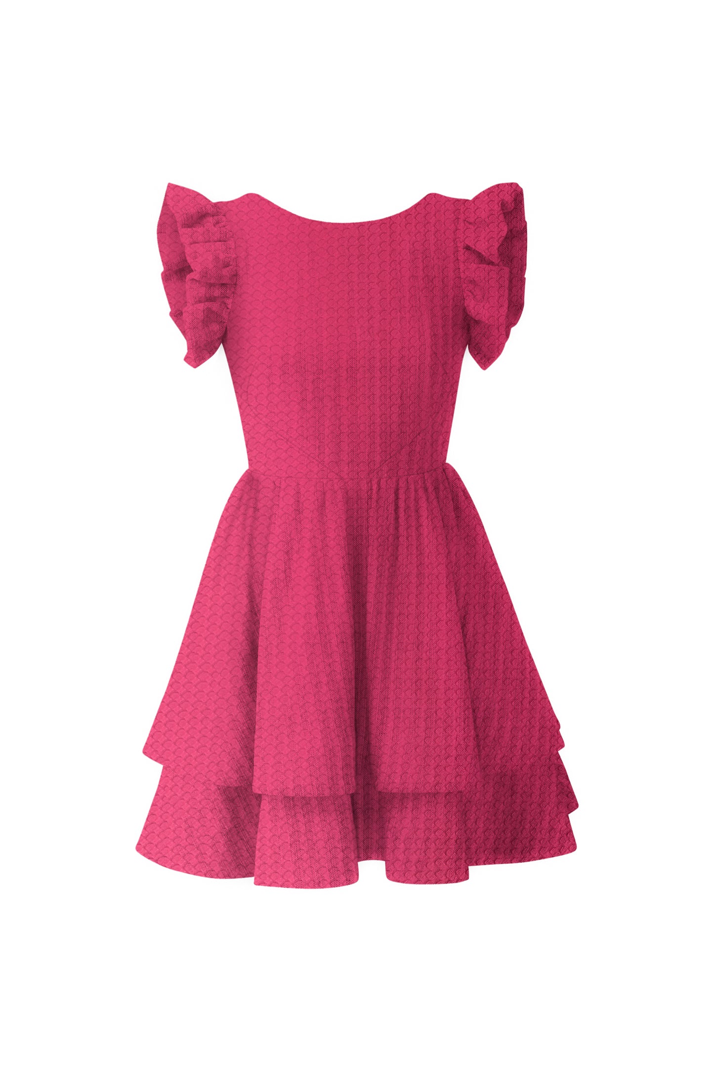 Larissa & Uli dresses | Power Pink - Yuzo Yellow
