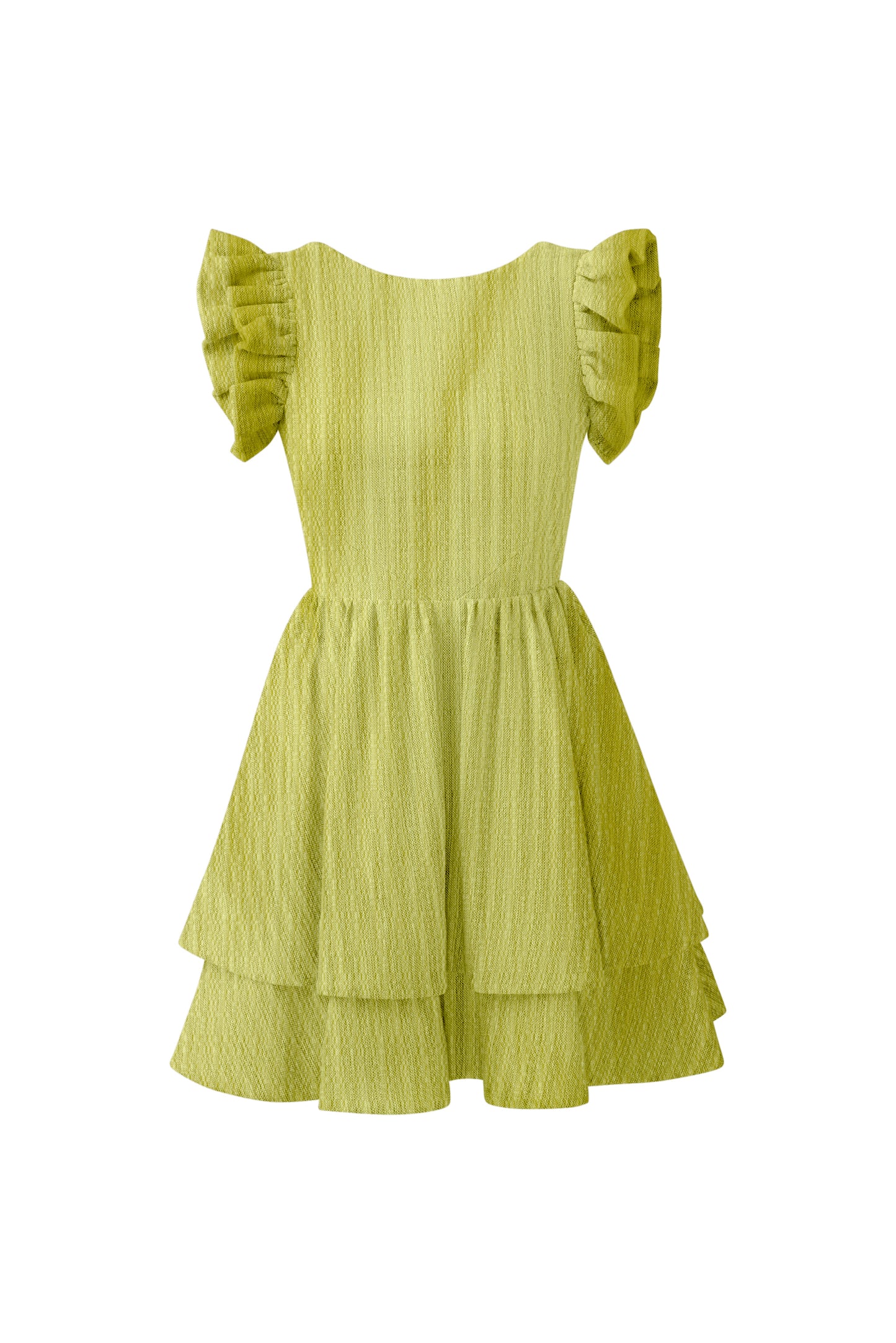 Larissa & Uli dresses | Power Pink - Yuzo Yellow