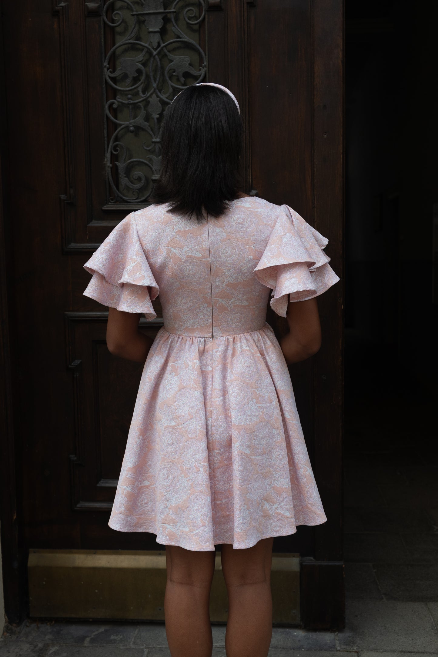 Dress "Aurora" - Light Roses