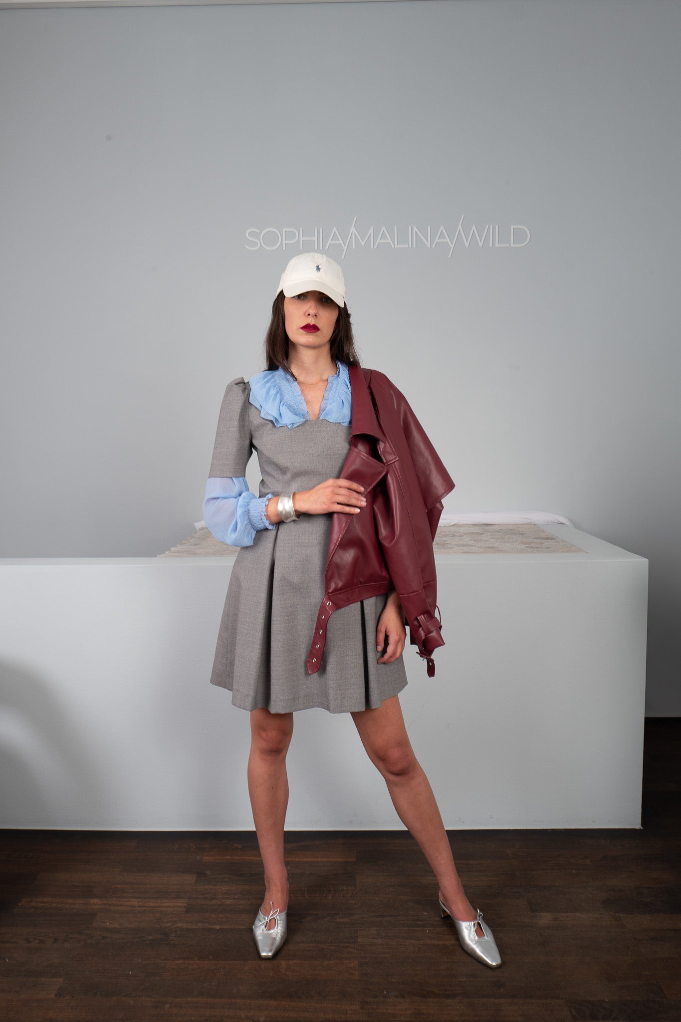 Malina Kleid - Grey Shadow