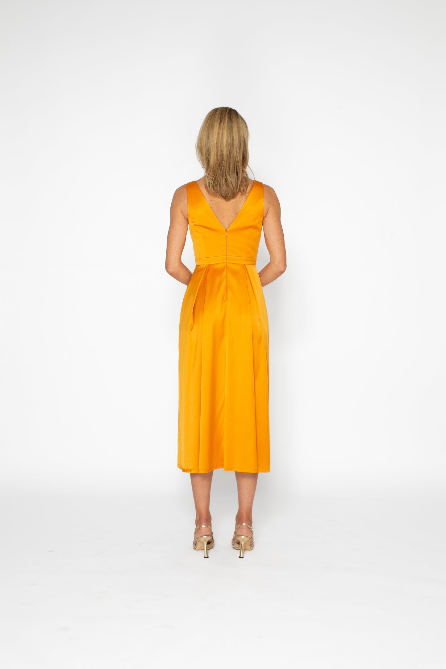 Malina Dress - Iced Mango