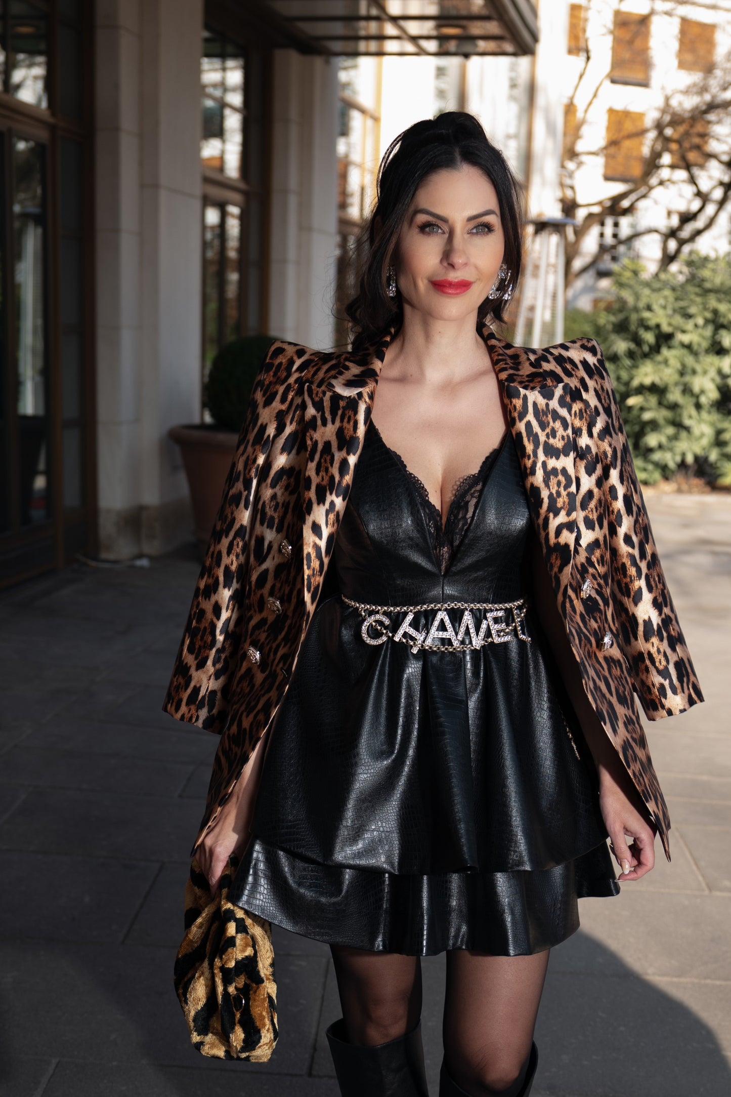 Jeanny Dress - Black Beauty