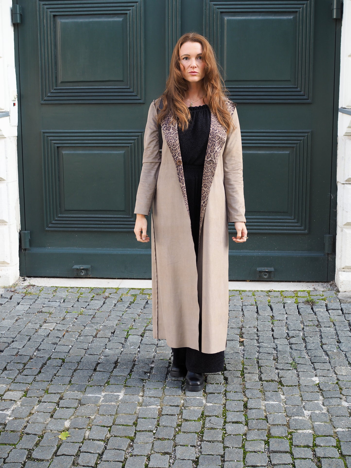 Wendemantel Roxy - Leopard/Braun