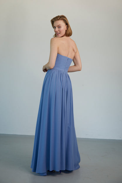 Blue Wave | Corsage | Leni skirt long