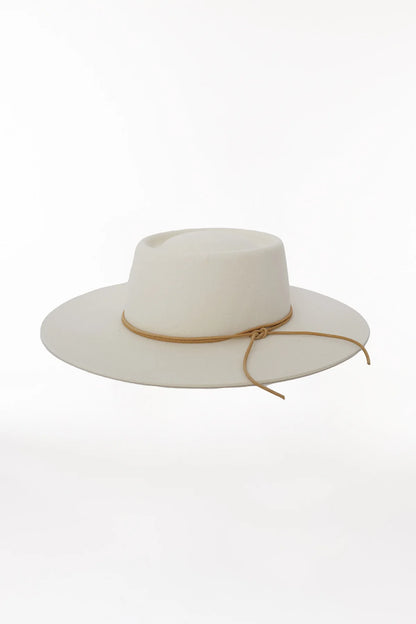 Merino 344 Hat Classic Brim White