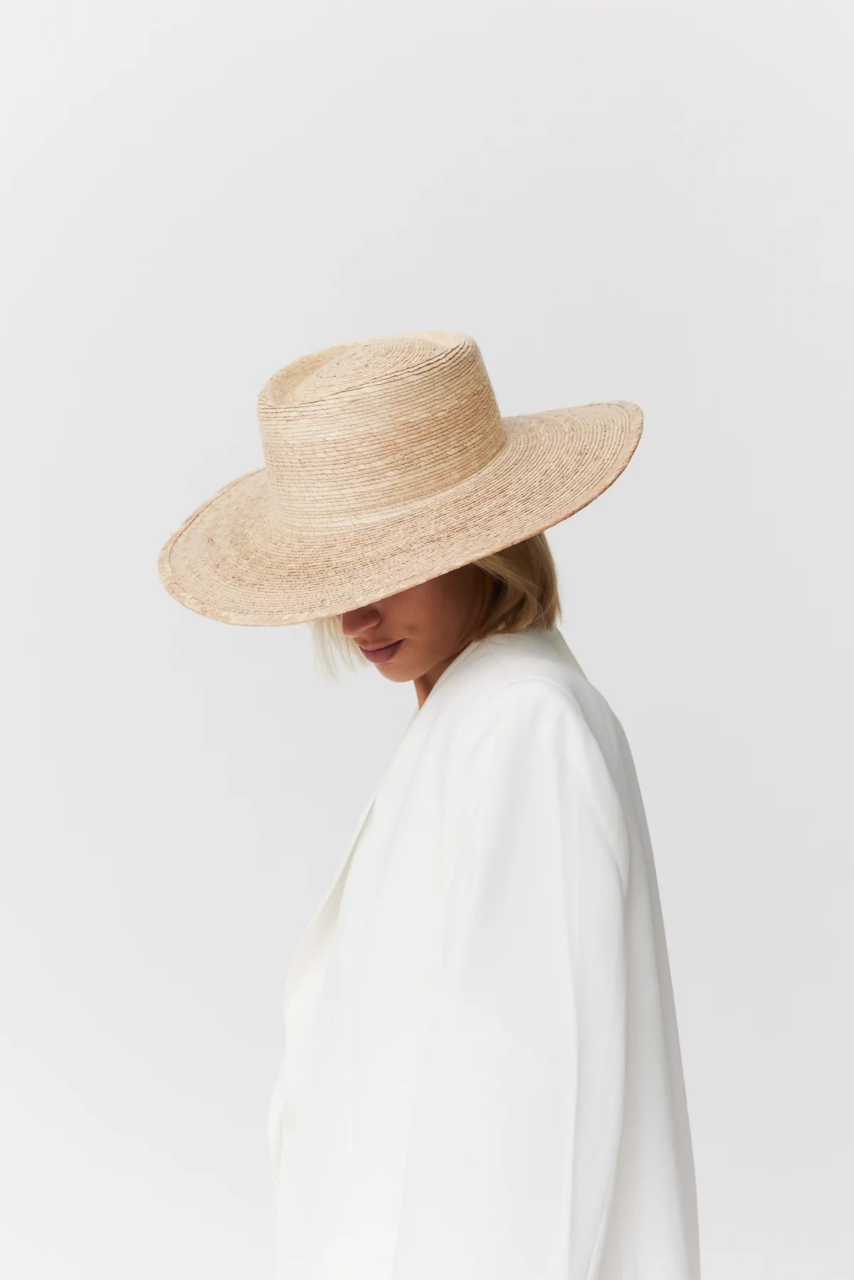 Straw 344 Hat Classic Brim Natural