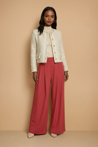 Dress "Aurora" - Light Roses