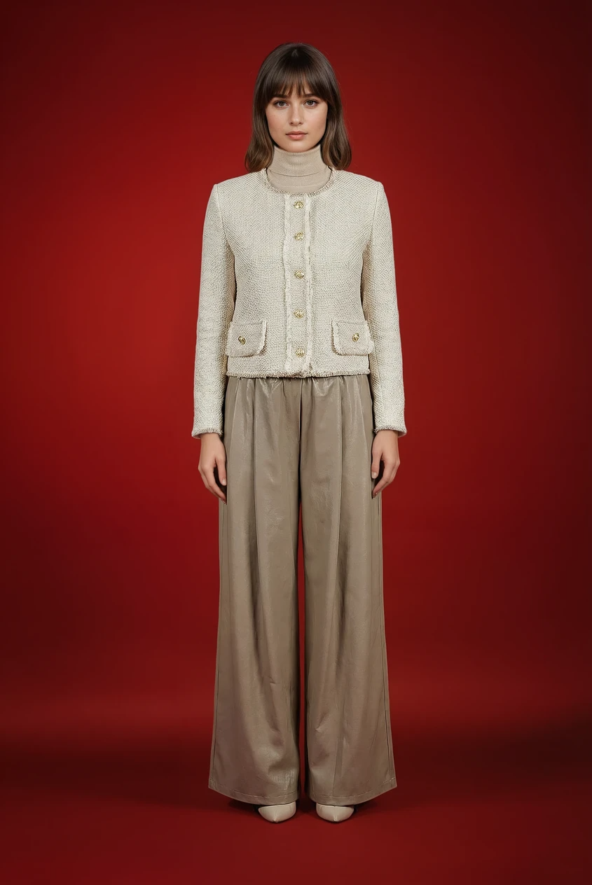 Dress "Aurora" - Light Roses