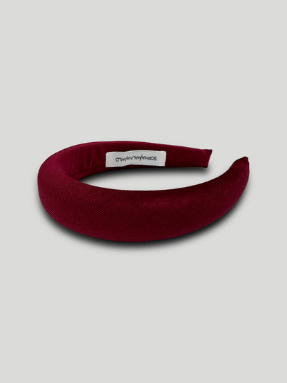 Haarreif - Bordeaux Velvet
