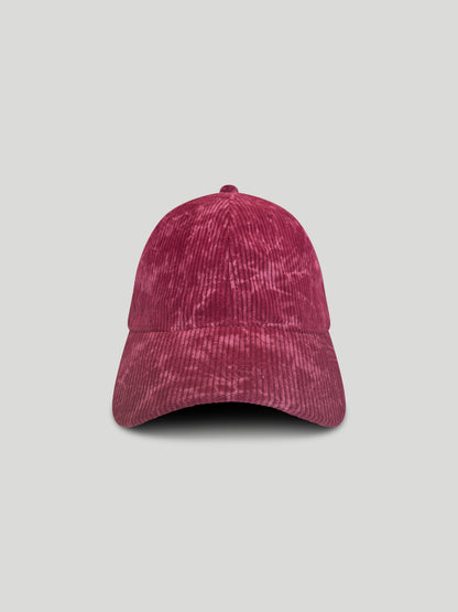 Cap aus Cord  - Festive Red