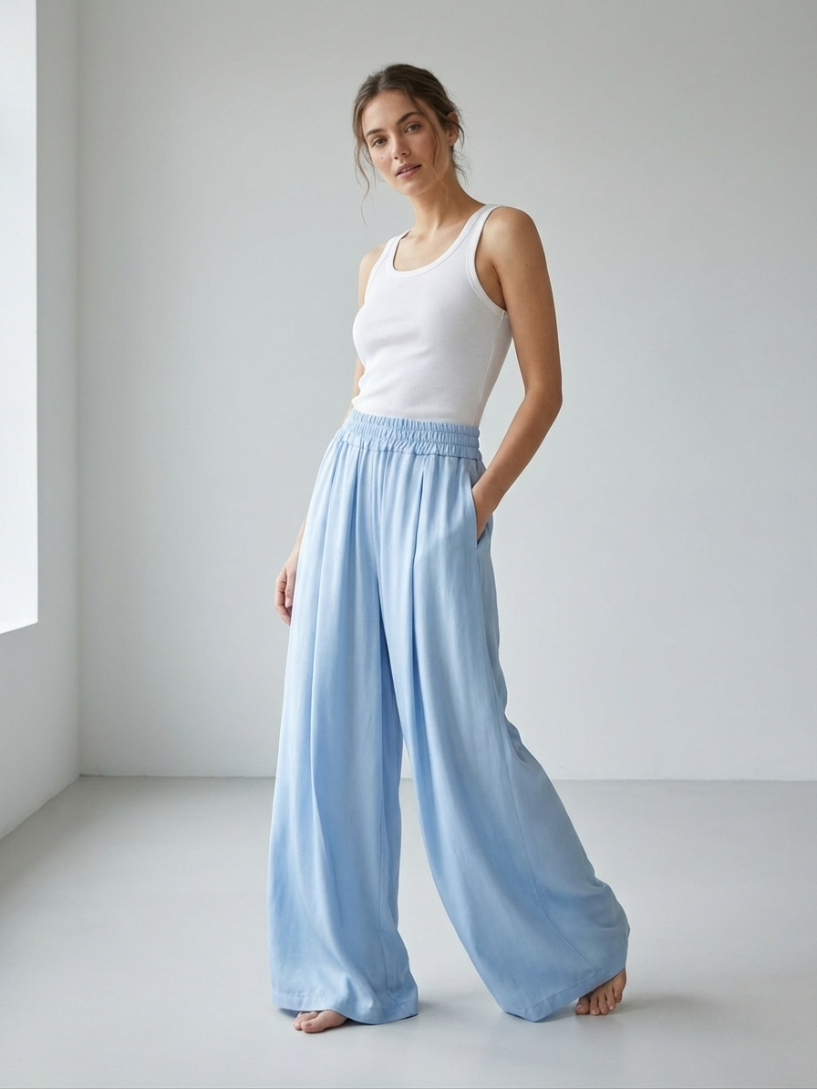 TOP "Jasmine" - Two-piece - Peach-Gold