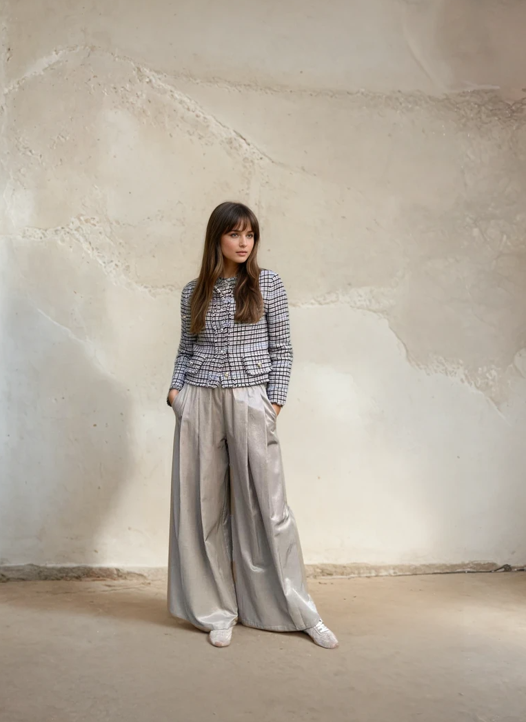 Hose Jasmin - Martini Olive