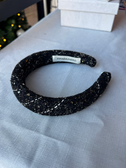 Haarreif - Sparkling Black