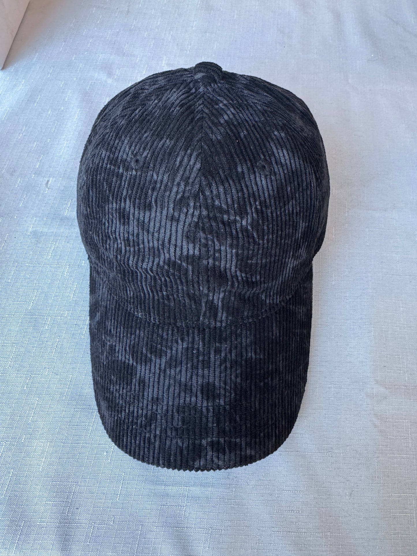 Cap aus Cord - Black Pearl