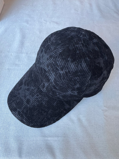 Cap aus Cord - Black Pearl