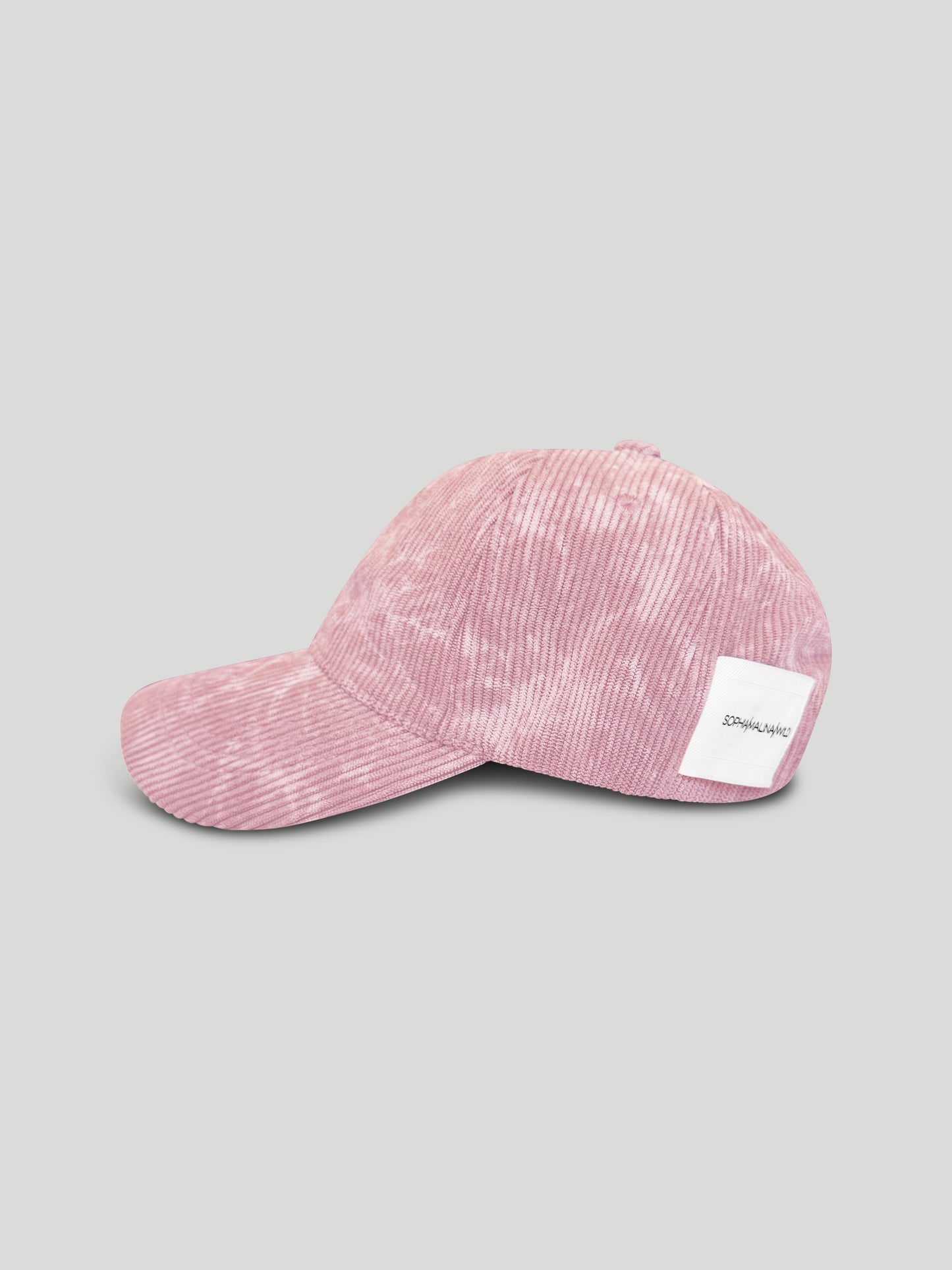 Cap aus Cord - Frosted Pink