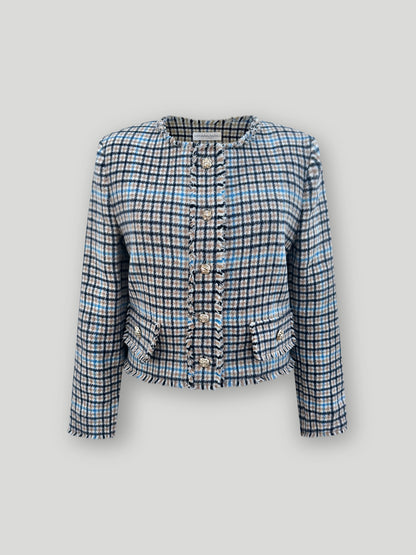 Lily Jacke - Blue Beige