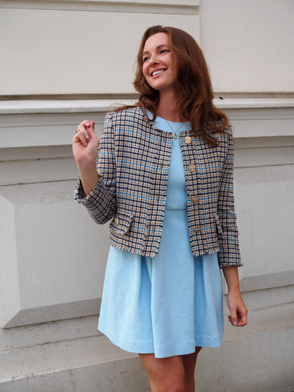 Lily Jacke - Blue Beige