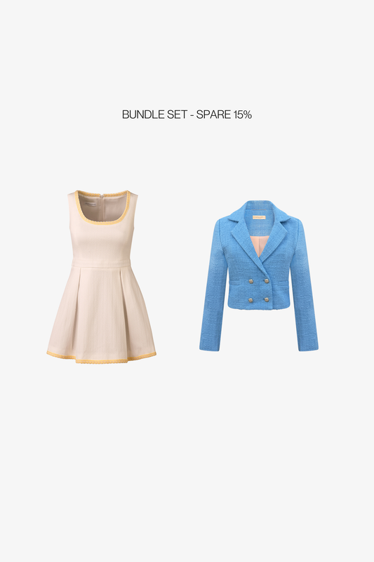 MALINA Yellow Crush & MIA Jacke Crystal Sky Set