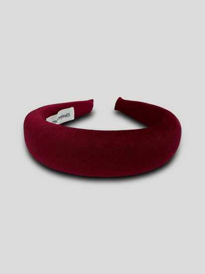 Haarreif - Bordeaux Velvet