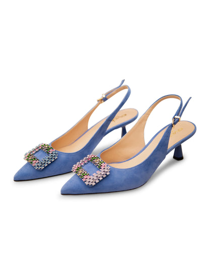 Crystal Heel - Blau