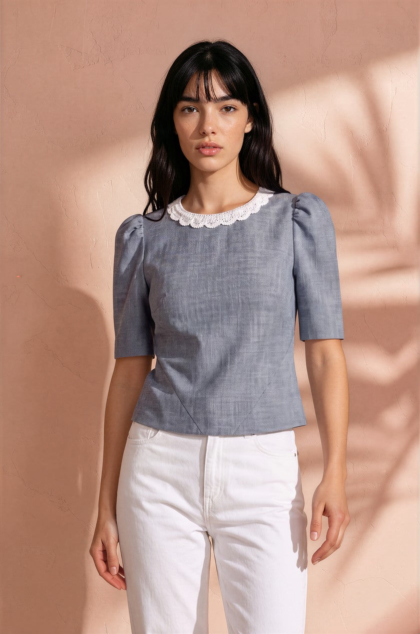 Amalia Top - Denim Diva