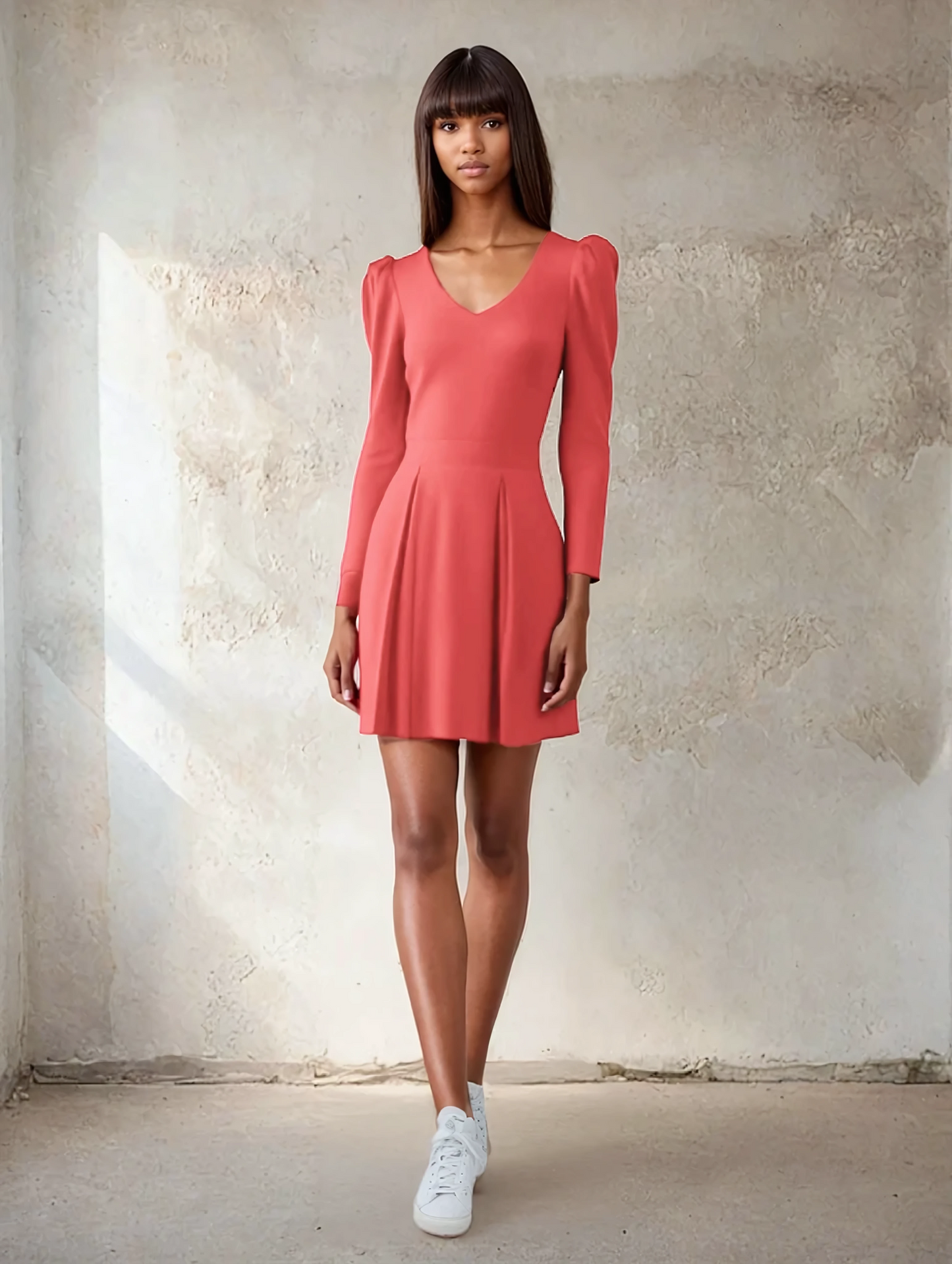 Tropical Salmon Kleid