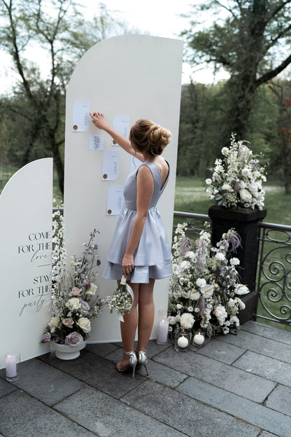 Fancy Lilac Wedding Guest Dress