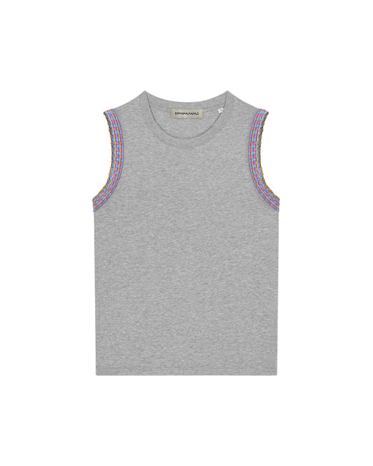 Ella T-shirt - Soft Stone