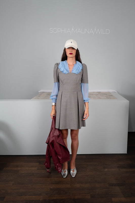Malina Kleid - Grey Shadow