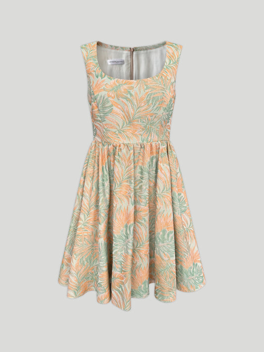 Kleid Lena - Green Garden