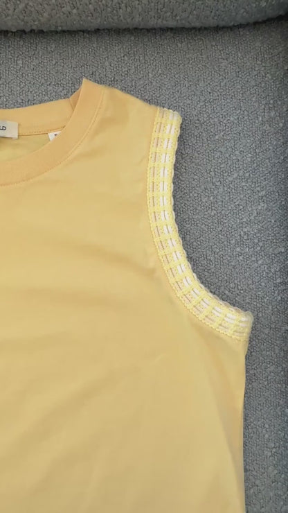 Ella T-shirt - Soft Sun